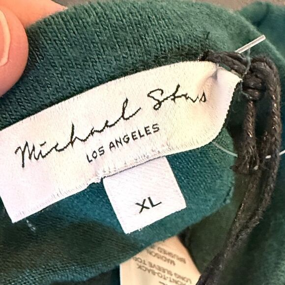 Michael Stars Forest Green Ivy Madison Brushed Jersey Sweater size XL NWT - Picture 4 of 10